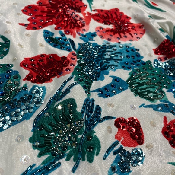 VINTAGE Girls Small? (See measurements) Ice Figure Skating Dress Suit Outfit Uni - Picture 2 of 7